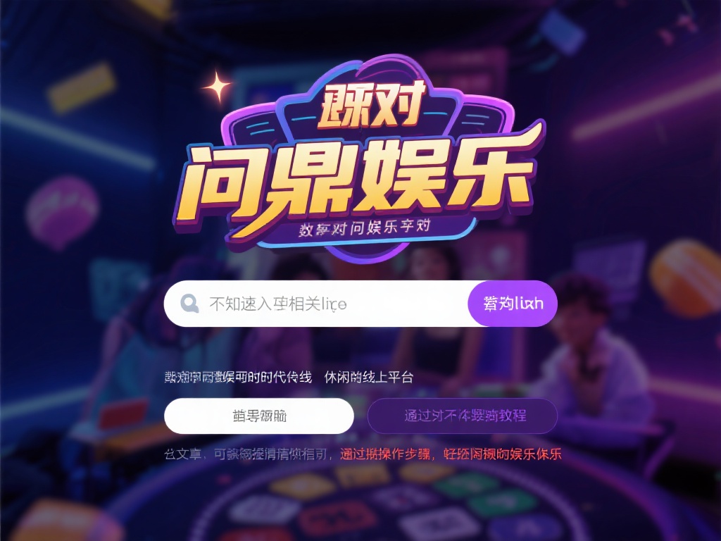 问鼎娱乐链接怎么用？详细教程助你快速上手操作指南 (问鼎娱乐链接使用教程：详细操作指南助你快速上手！）